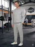 Conjunto Moletom Flanelado Blusão Básico e Calça Punho Masculino