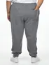 Calça moletom flanelado plus size básica punho fenomenal