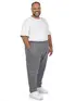 Calça moletom flanelado plus size básica punho fenomenal