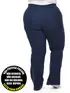 Calça plus size uniforme c/ forro