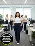 Calça plus size uniforme c/ forro
