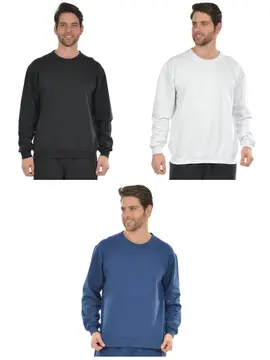 Kit 3 Blusões Moletom Flanelado Masculino Fenomenal