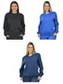 Kit 3 Blusões Moletom Flanelado Feminino Fenomenal