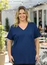Blusa Plus Size V Maior