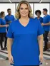 Blusa Plus Size V Maior