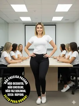 Calça Legging com Forro no Bumbum