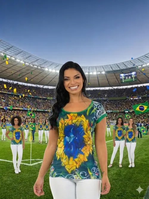 Blusa Torcida Brasil Fenomenal