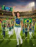 Blusa Torcida Brasil Fenomenal