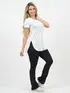 Blusa Long Line Fenomenal