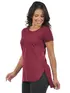 Kit 5 Blusas Mullet Gola Redonda Fenomenal Sem Elastano
