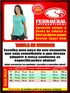 Kit 5 Blusas Mullet Gola Redonda Fenomenal Sem Elastano