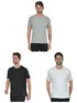 Kit 3 camiseta masculina algodão fenomenal