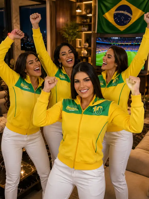Jaqueta Amor Brasil Fenomenal