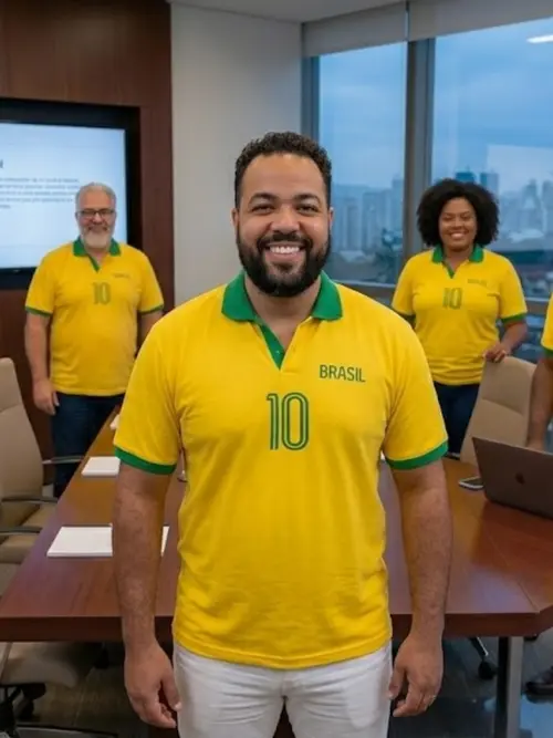 Polo Plus Size Brasil Melhor Fenomenal
