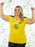 Blusa Brasil Talento Plus Size Fenomenal (sem elastano)