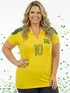 Blusa Brasil Talento Plus Size Fenomenal (sem elastano)