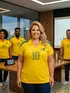 Blusa Brasil Talento Plus Size Fenomenal (sem elastano)