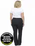 Calça plus size bailarina c/ forro