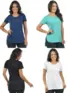 Kit 4 Blusas Mullet Gola Redonda Fenomenal