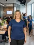 Blusa plus size bronze canelada