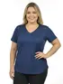 Blusa plus size bronze canelada