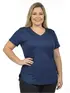 Blusa plus size bronze canelada