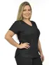 Blusa plus size bronze canelada