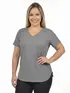 Blusa plus size bronze canelada