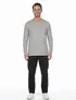 Camiseta m/l lisa tb fenomenal