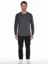 Camiseta m/l lisa tb fenomenal