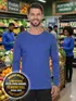 Camiseta m/l lisa tb fenomenal