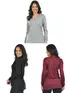 Kit 3 Blusa Manga Longa Mullet Fenomenal