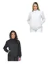 Kit 2 Jaquetas Moletom Flanelado Básico Feminina Fenomenal